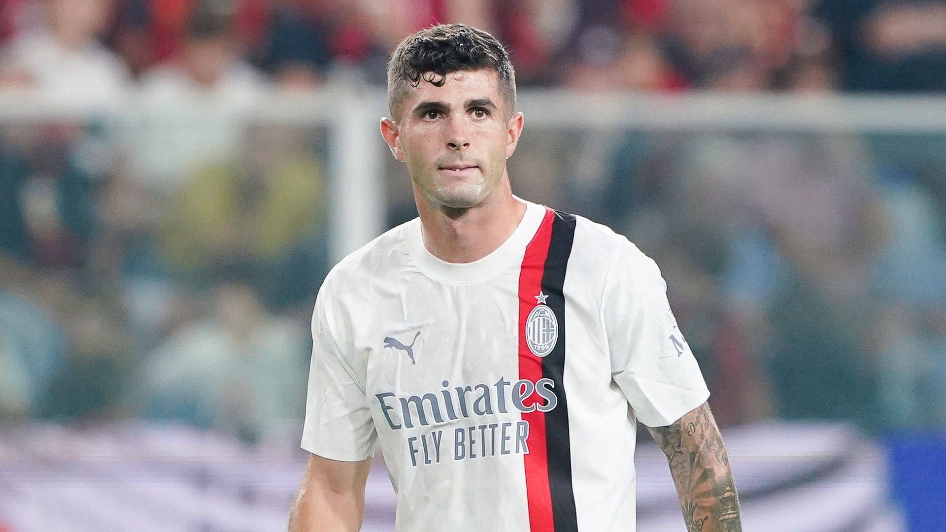 Christian Pulisic AC Milan Genoa 2023-24