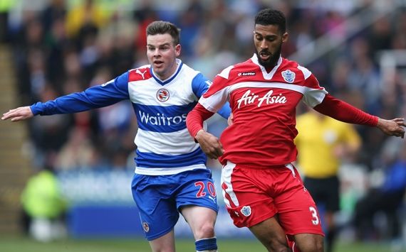 EPL - Reading vs QPR, Armand Traore & Danny Guthrie