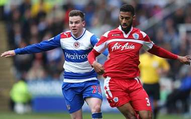 EPL - Reading vs QPR, Armand Traore & Danny Guthrie