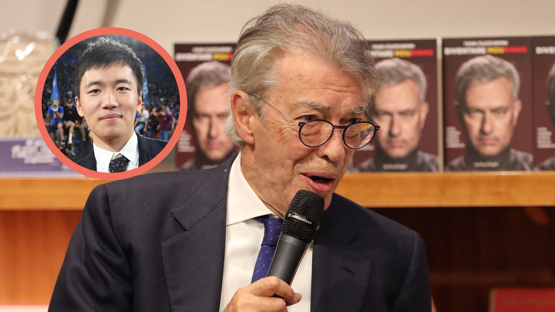 Massimo Moratti Steven Zhang Inter