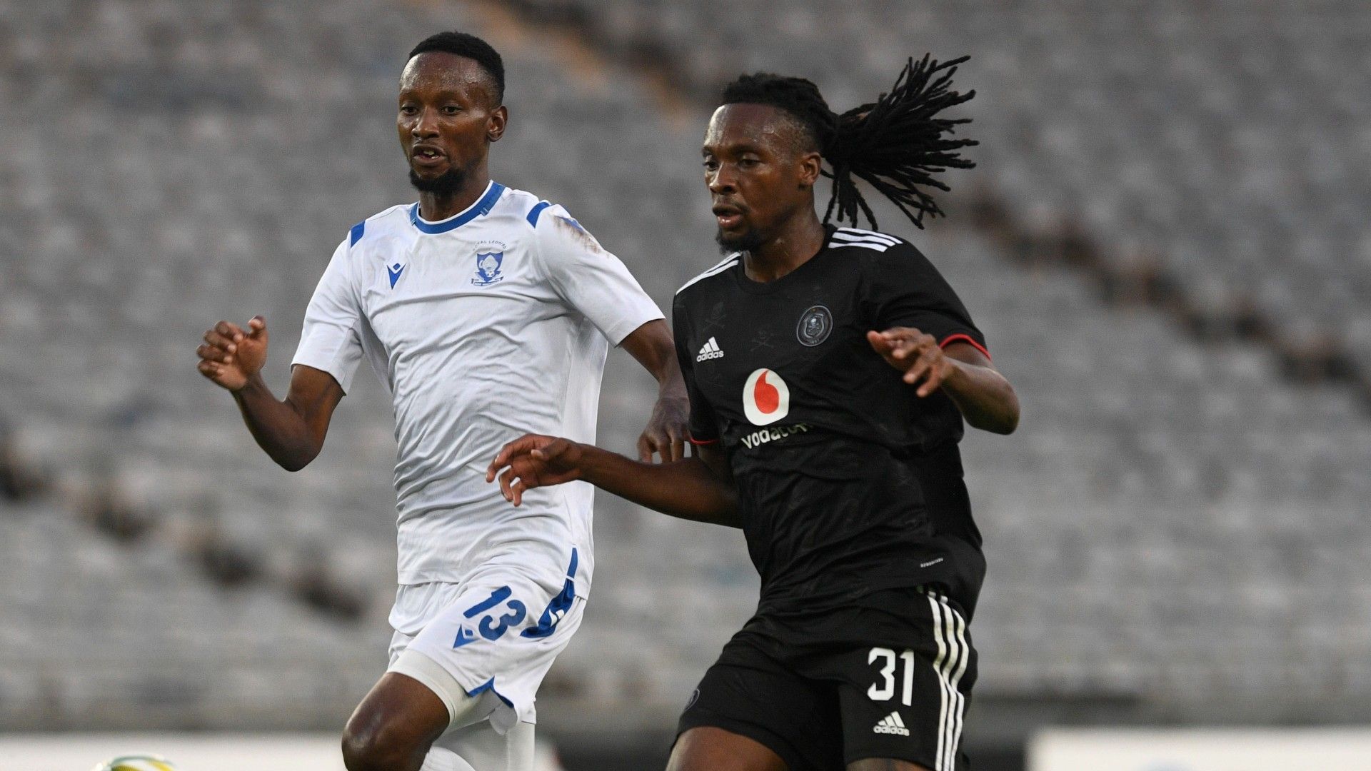 Thabiso Mokenkoane, Royal Leopards & Olisa Ndah, Orlando Pirates, March 2022