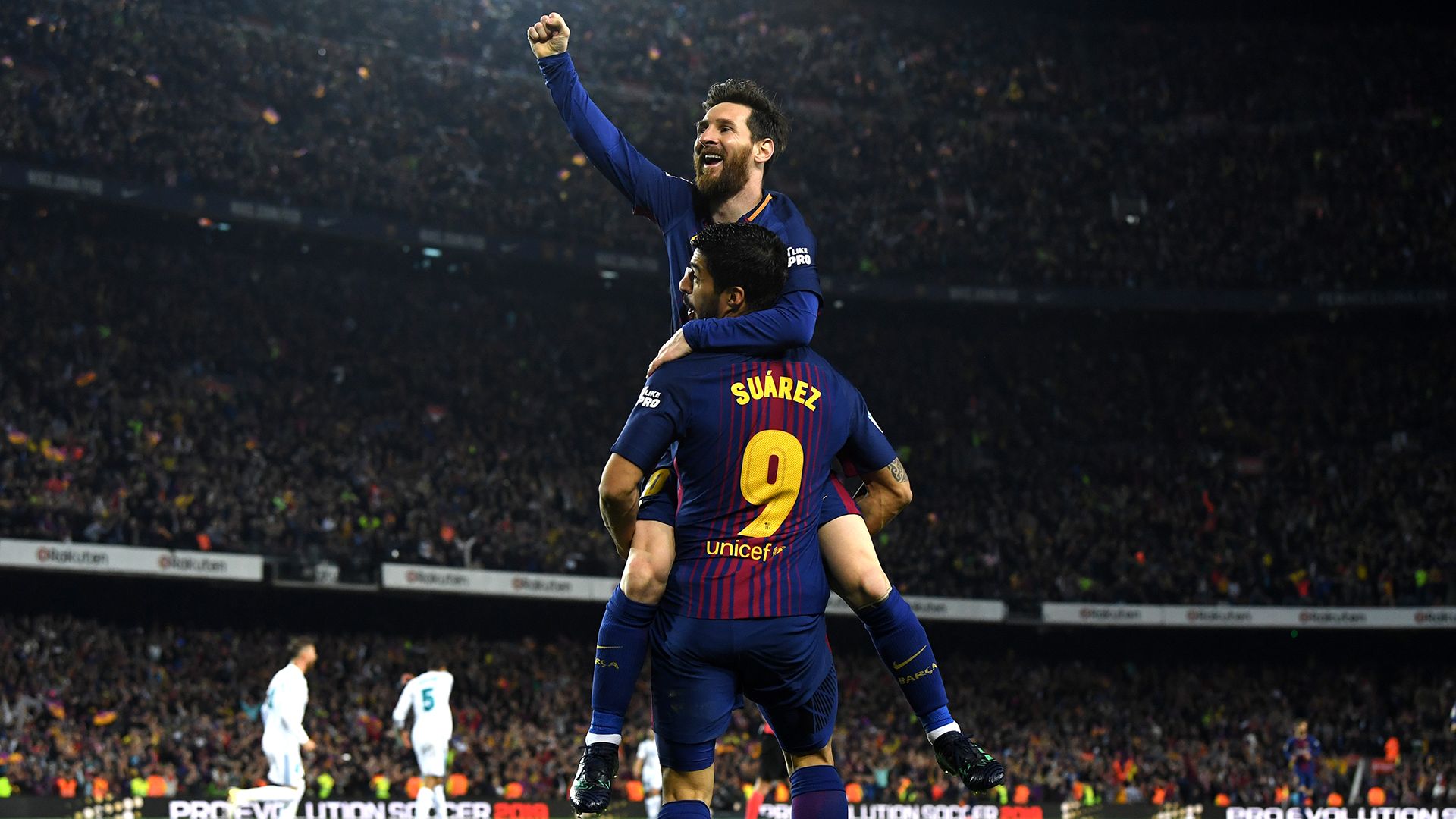 Lionel Messi Luis Suarez Barcelona 2018-19