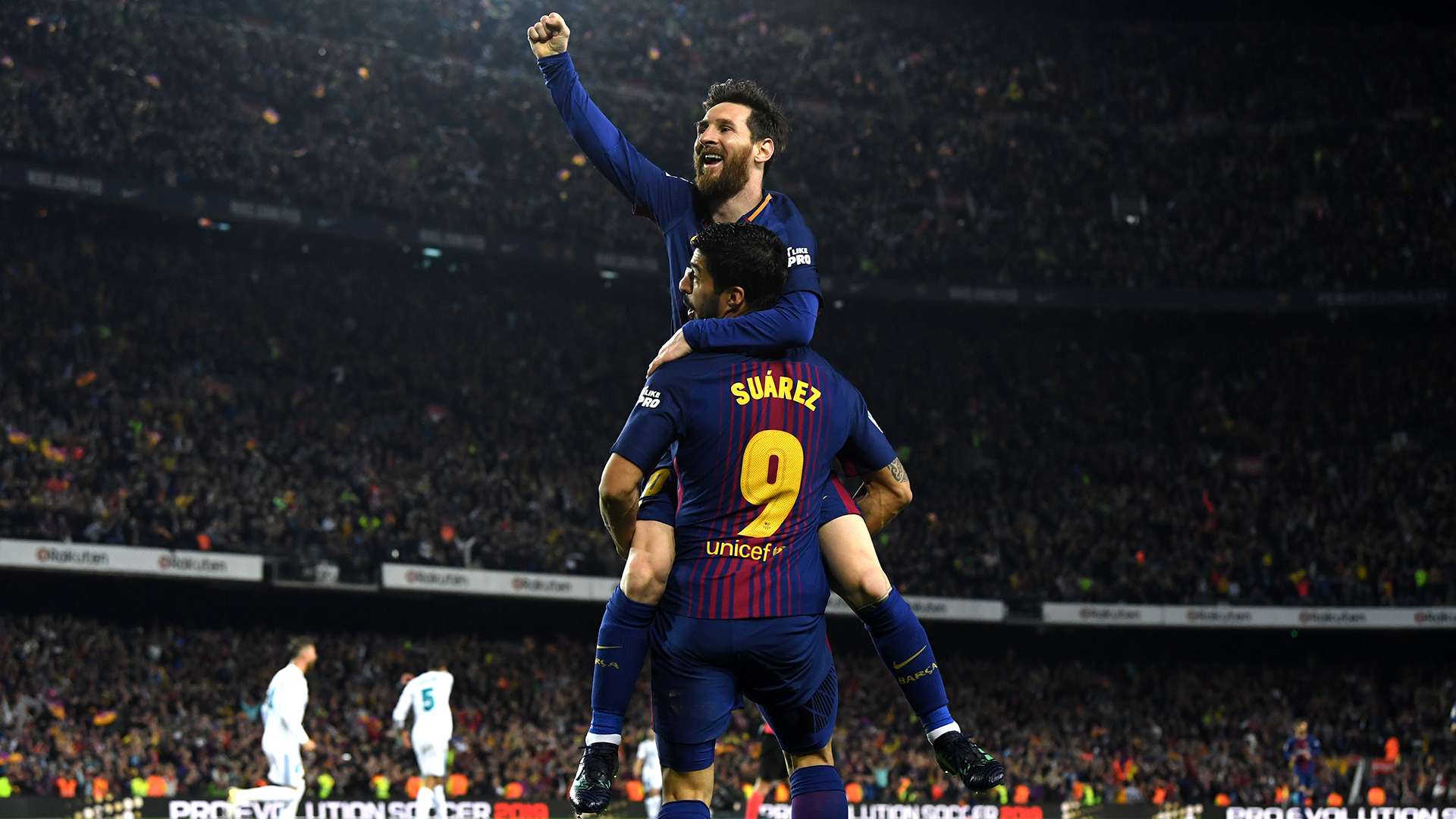 Lionel Messi Luis Suarez Barcelona 2018-19