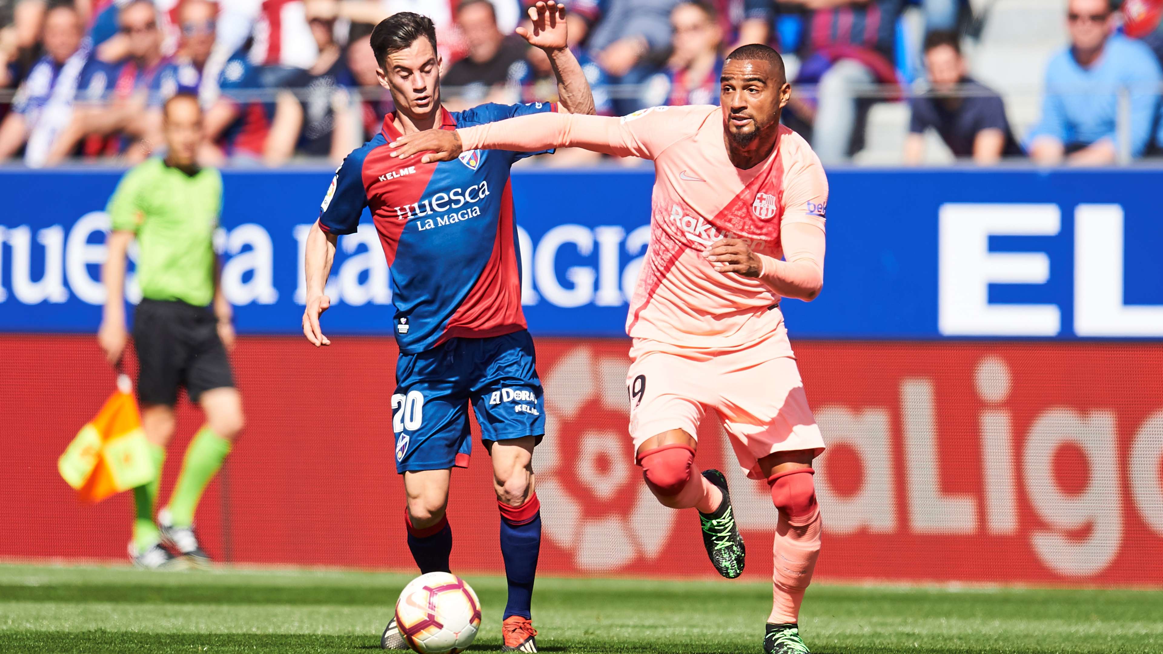 Kevin-Prince Boateng Juan Pablo Anor Huesca Barcelona LaLiga 13042019