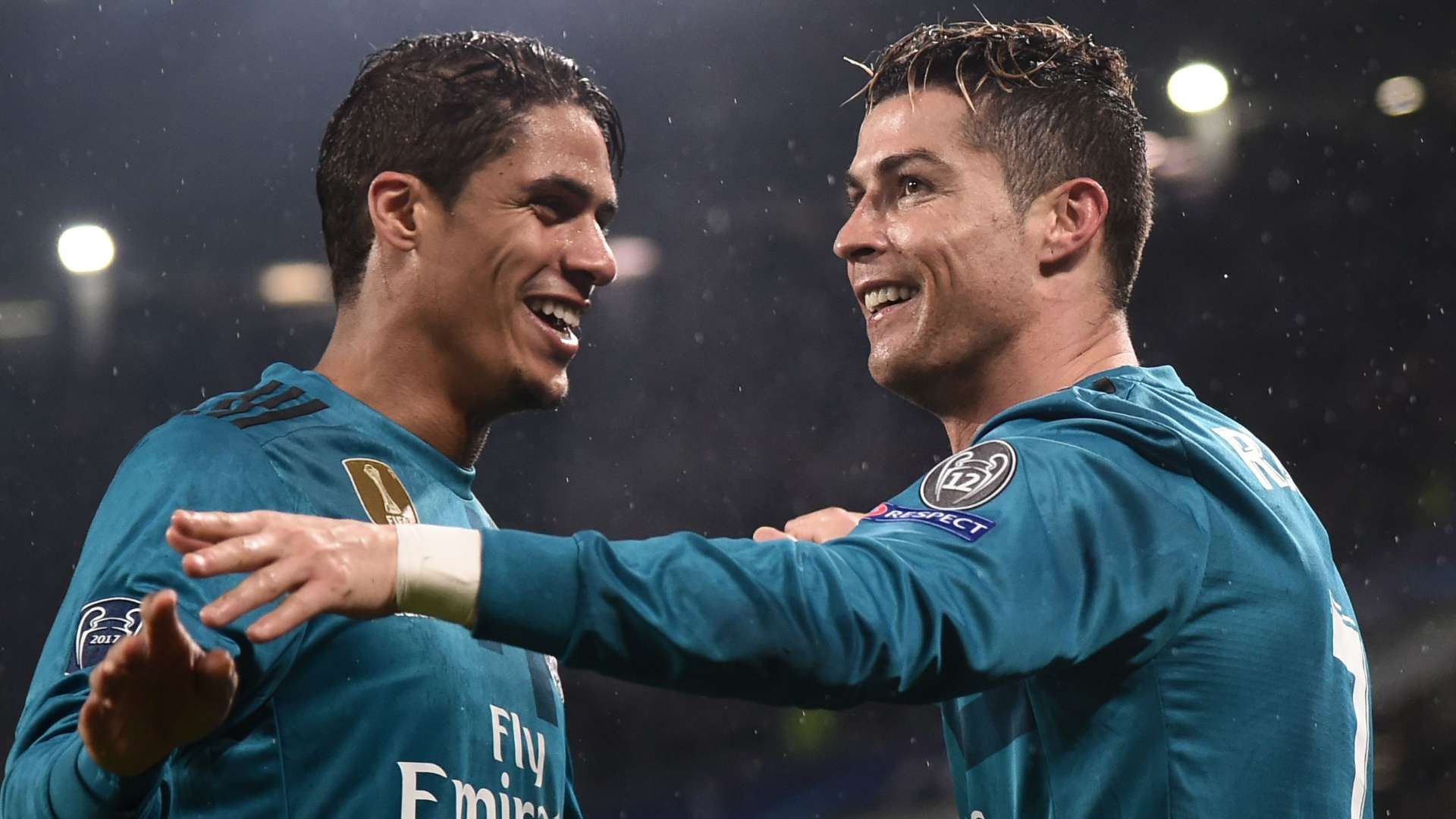 Raphael Varane Cristiano Ronaldo Real Madrid