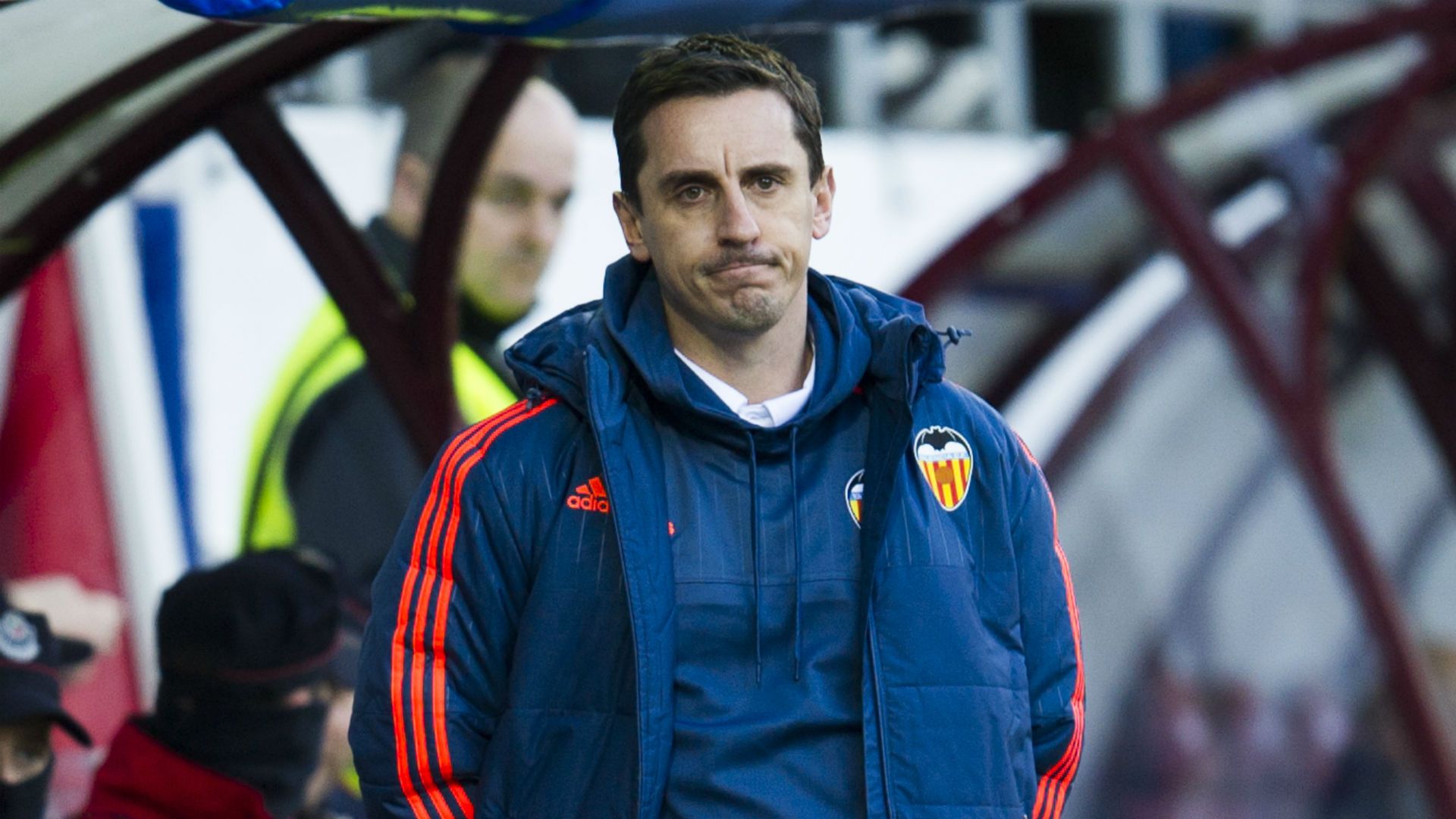 Gary Neville La Liga Valencia v Eibar
