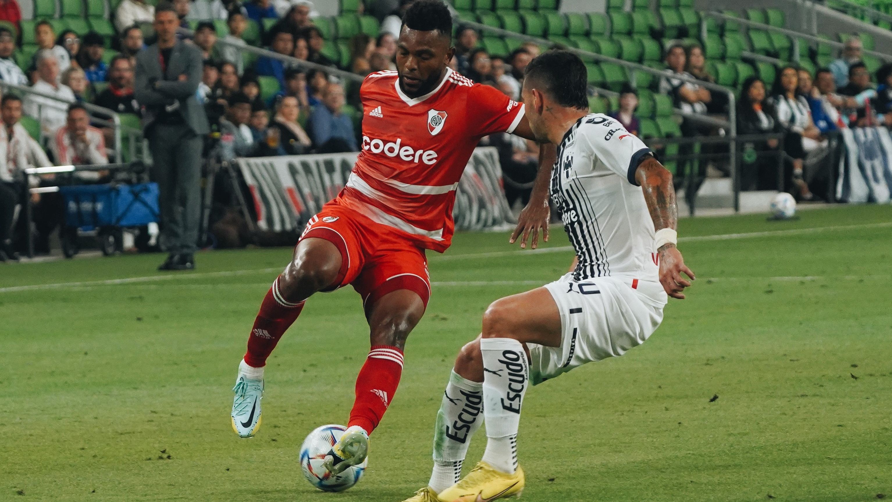 miguel borja river monterrey amistoso internacional 10012023