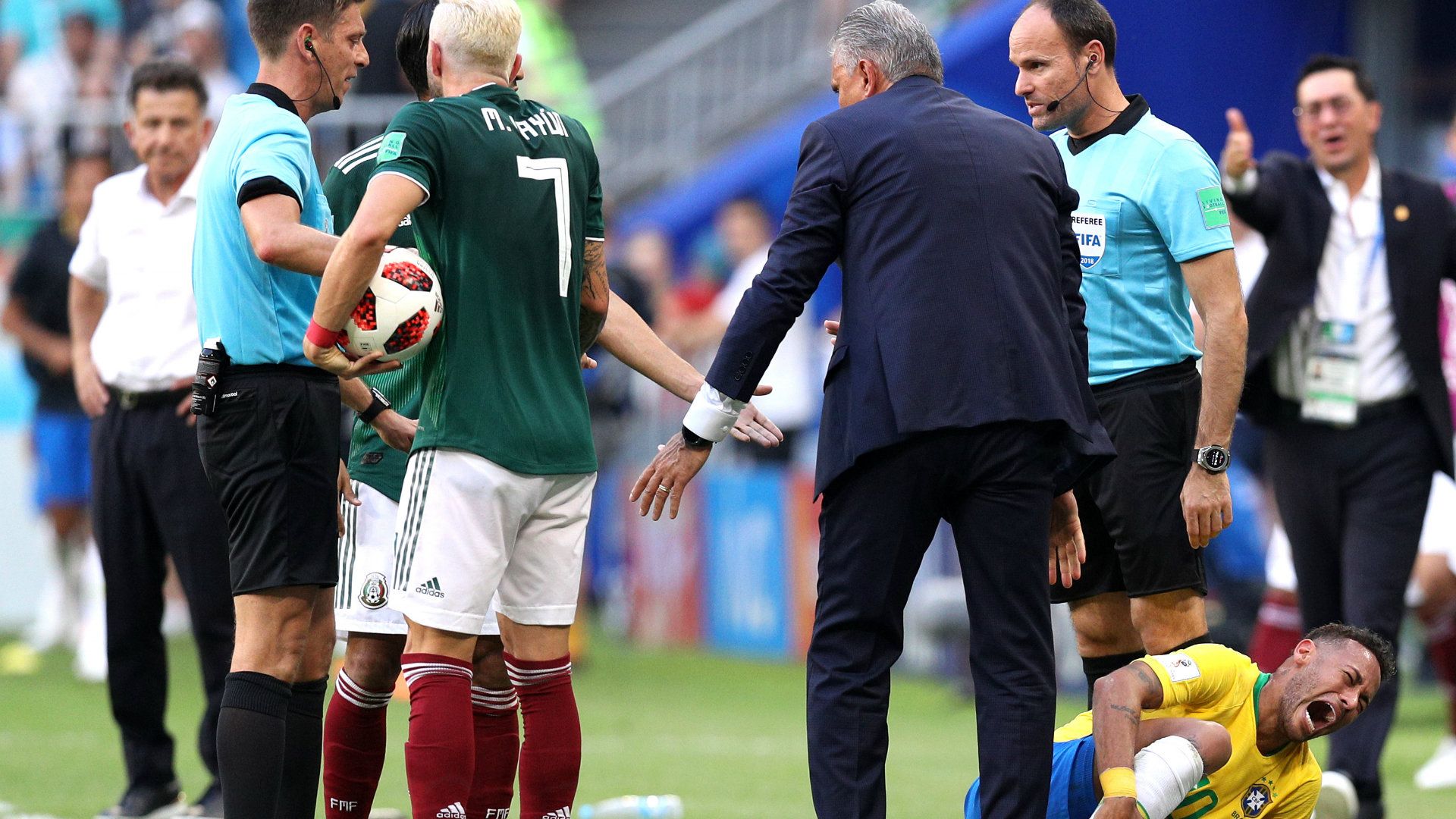México Brasil Miguel Layún Neymar 020718