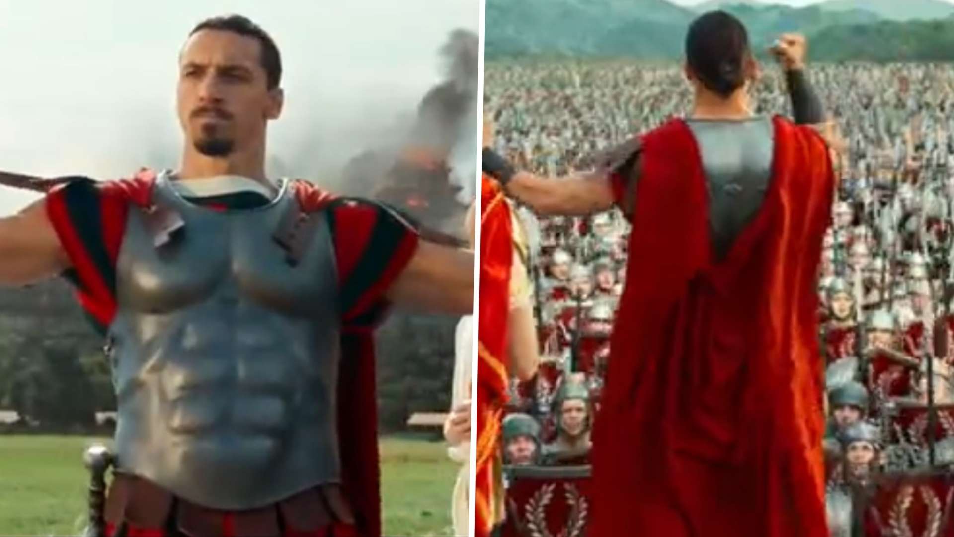 Ibrahimovic Asterix Obelix