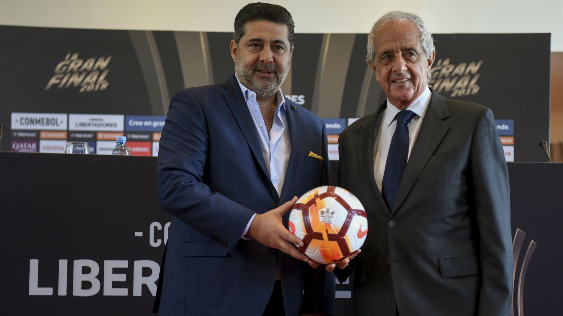 Daniel Angelici Rodolfo D Onofrio Boca River  2018