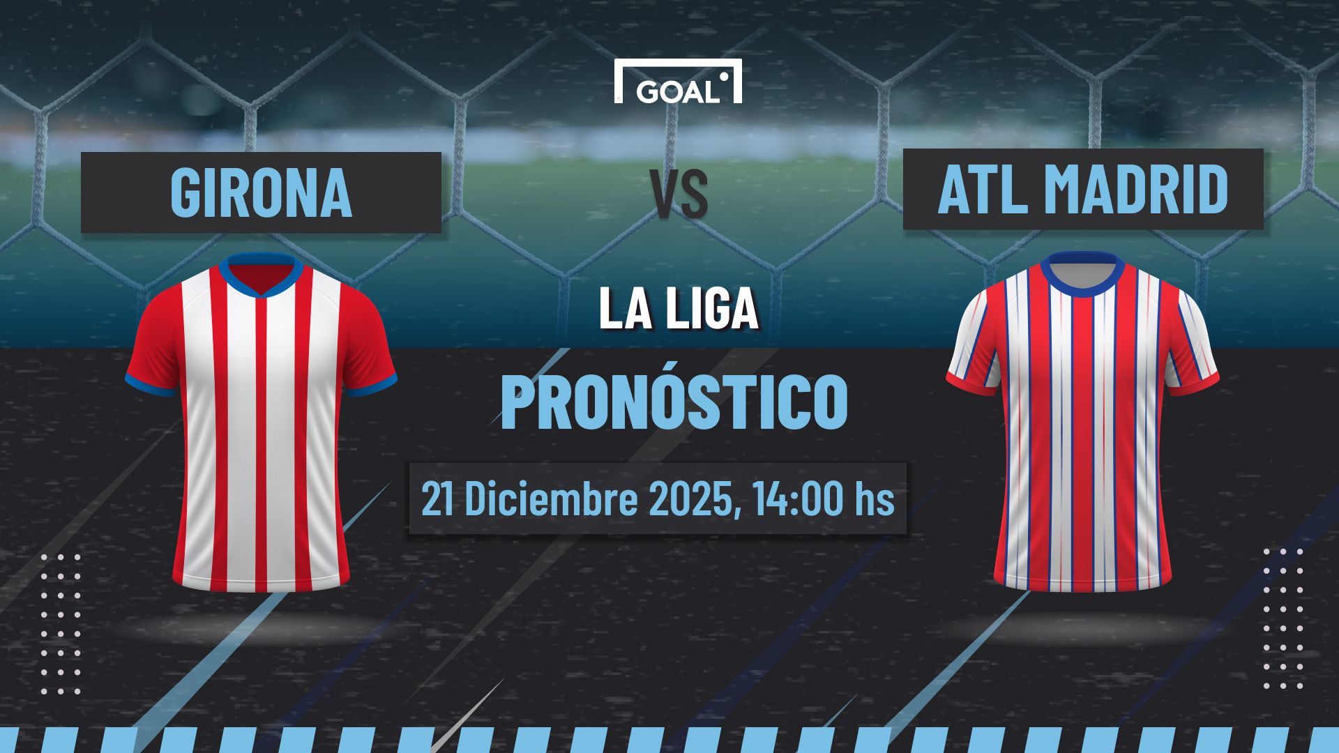 Girona vs Atlético de Madrid Pronóstico y Apuestas LaLiga | 21/12/25