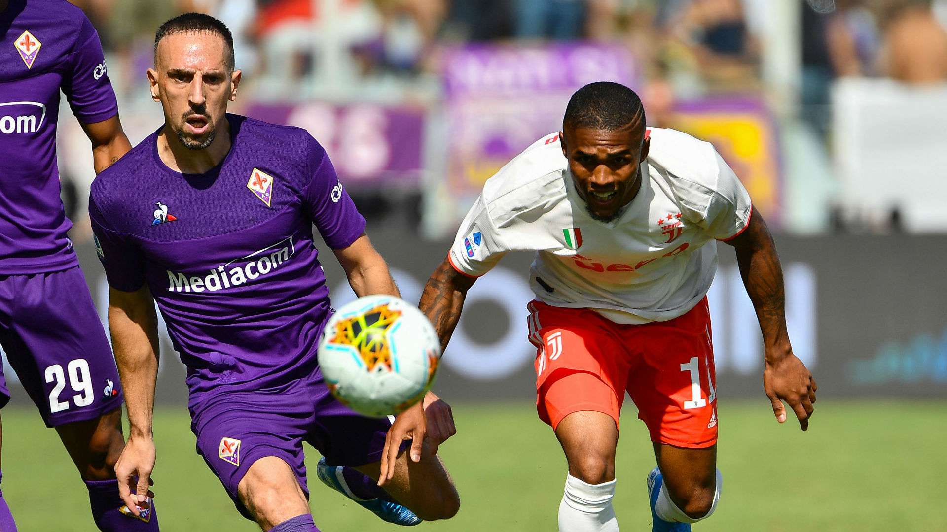 Douglas Costa Ribery Fiorentina Juventus