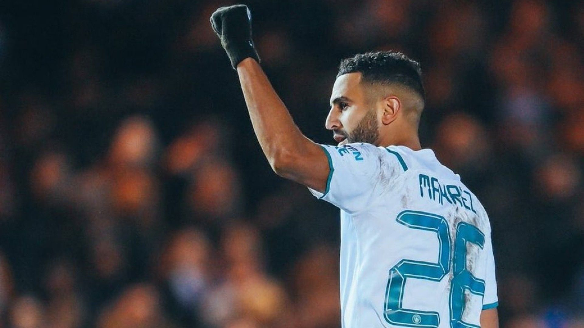 Riyad Mahrez of Manchester City and Algeria.