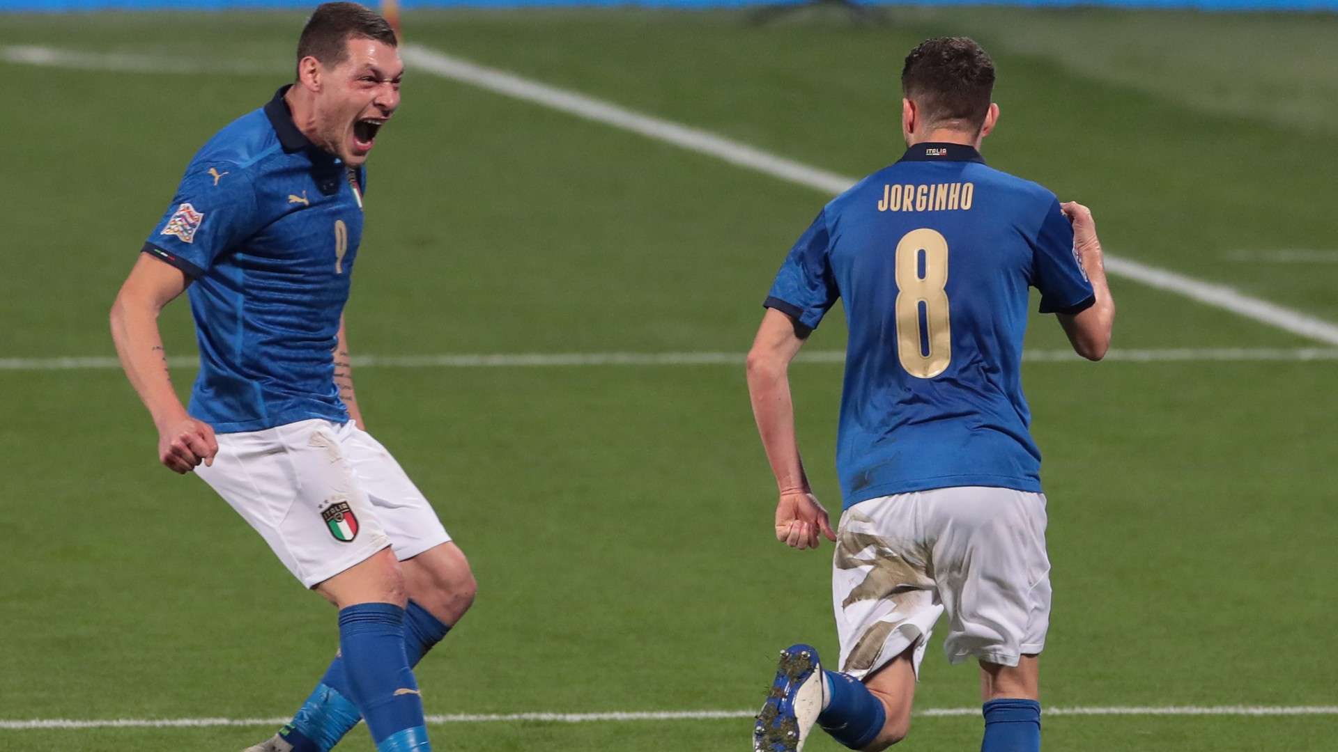 Belotti Jorginho Italy Poland