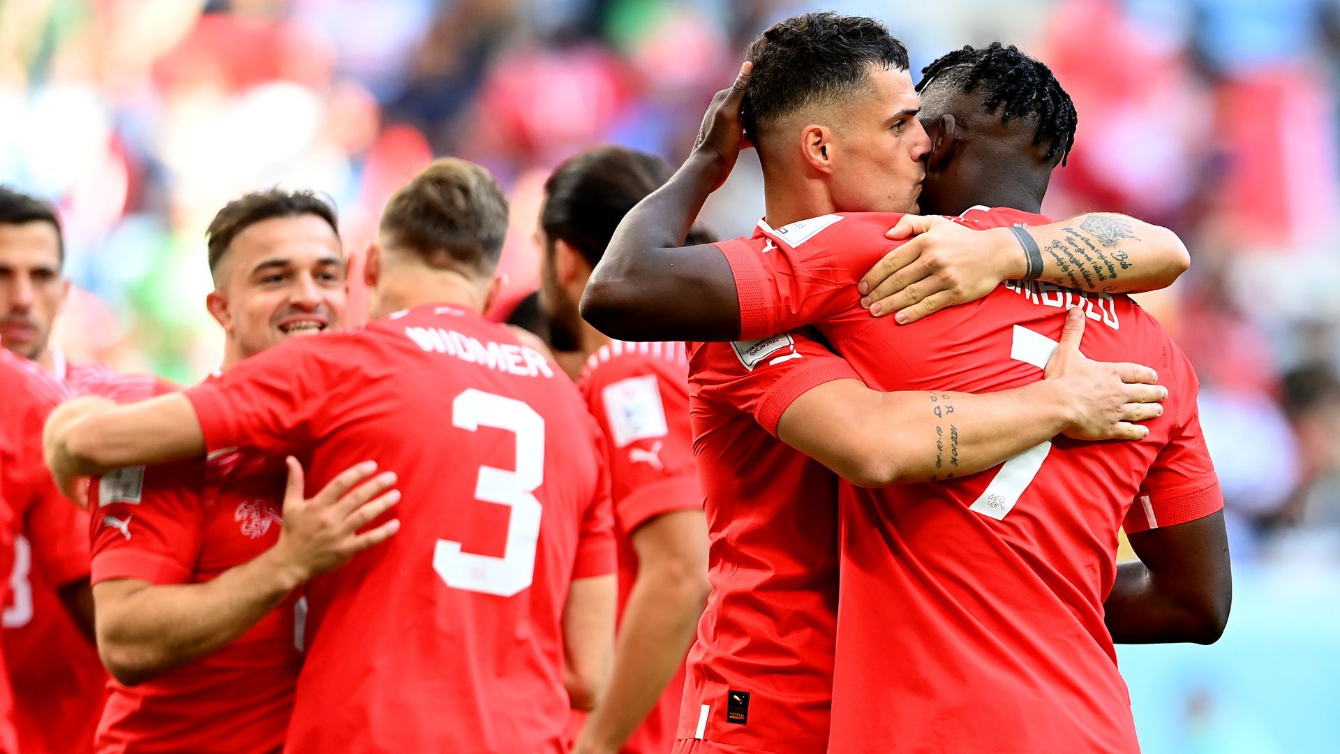 Breel Embolo Switzerland Cameroon World Cup