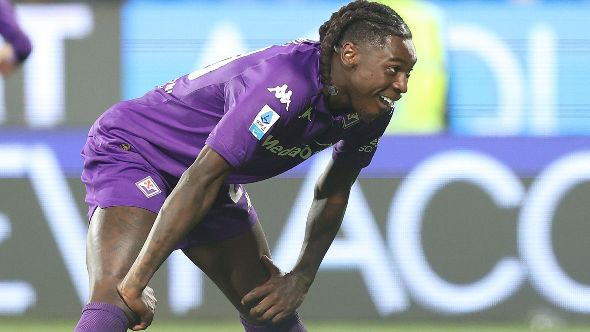 Kean Fiorentina Lecce Serie A