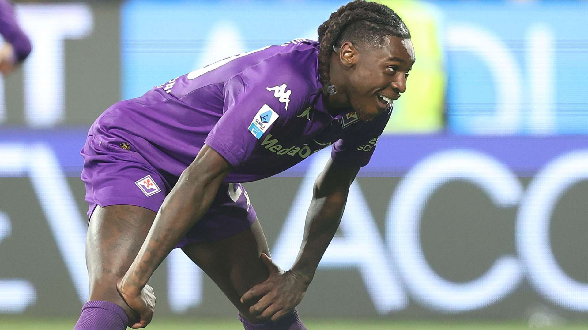 Kean Fiorentina Lecce Serie A