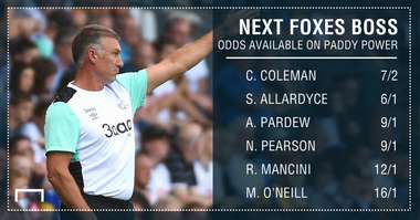 Leicester City manager graphic