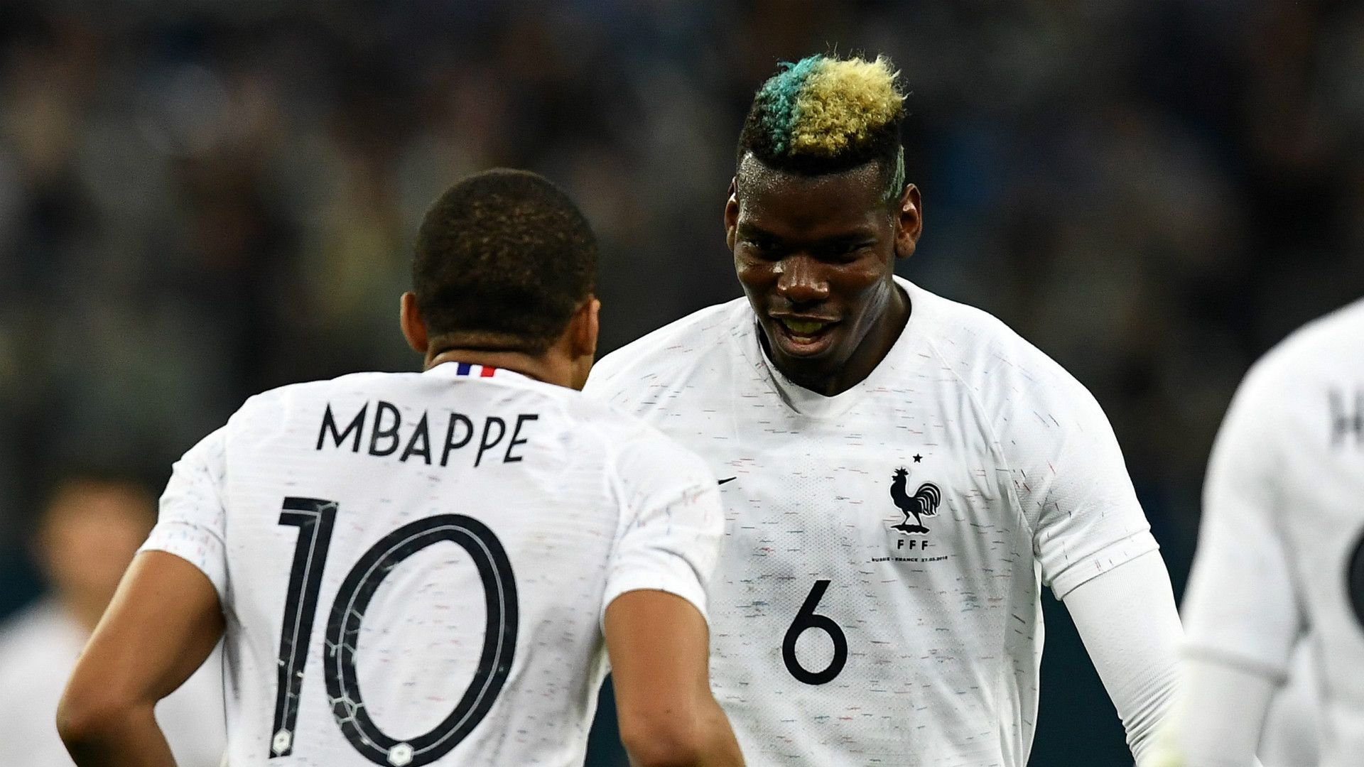 Kylian Mbappe Paul Pogba France