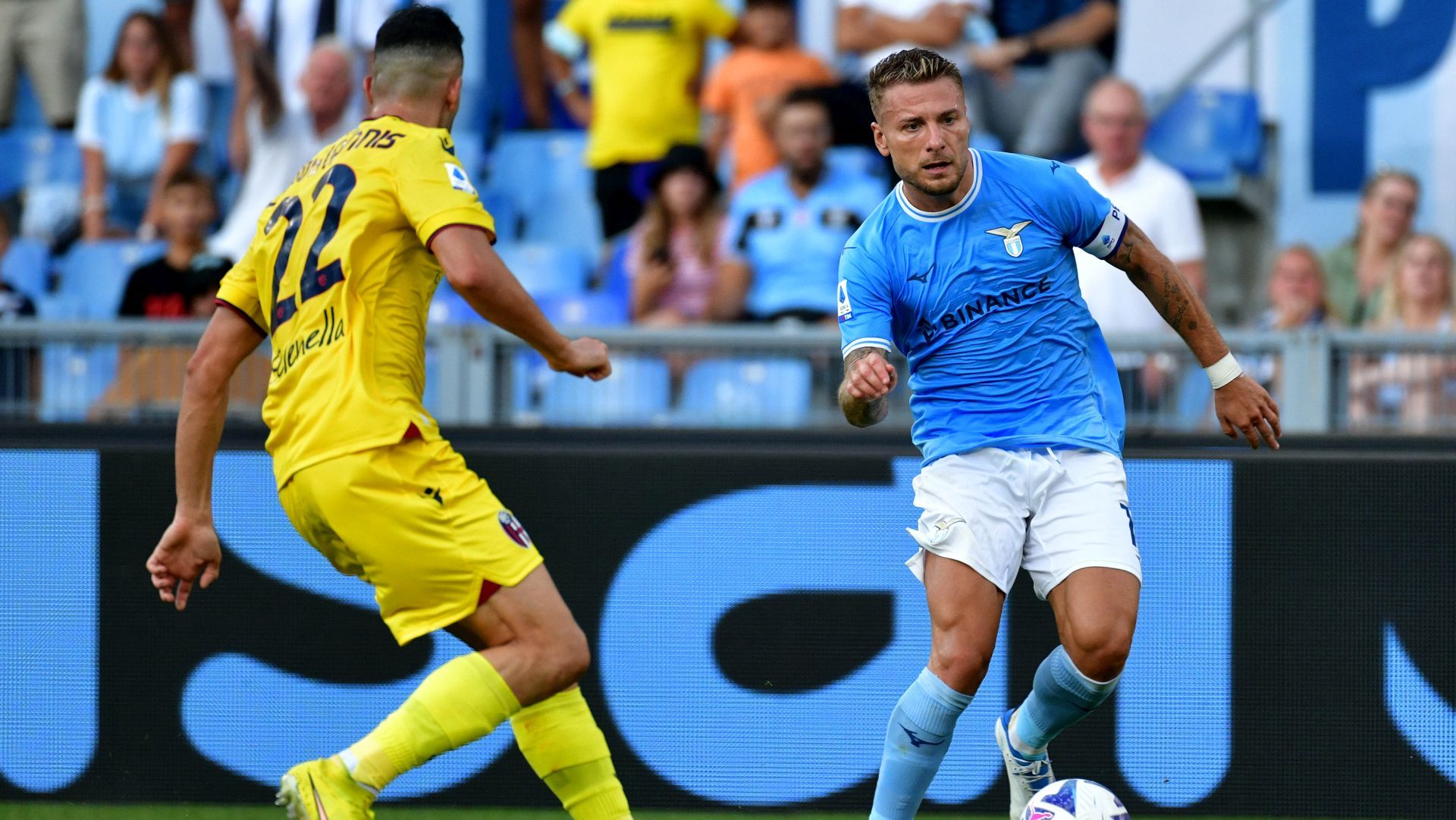 Immobile Lazio Bologna 2022 2023