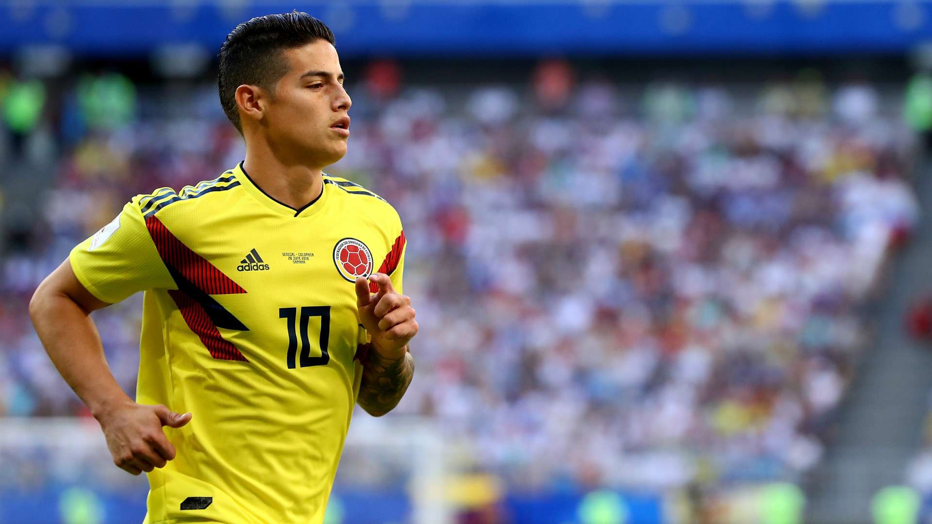 James Rodriguez Colombia Senegal WC Russia 28062018