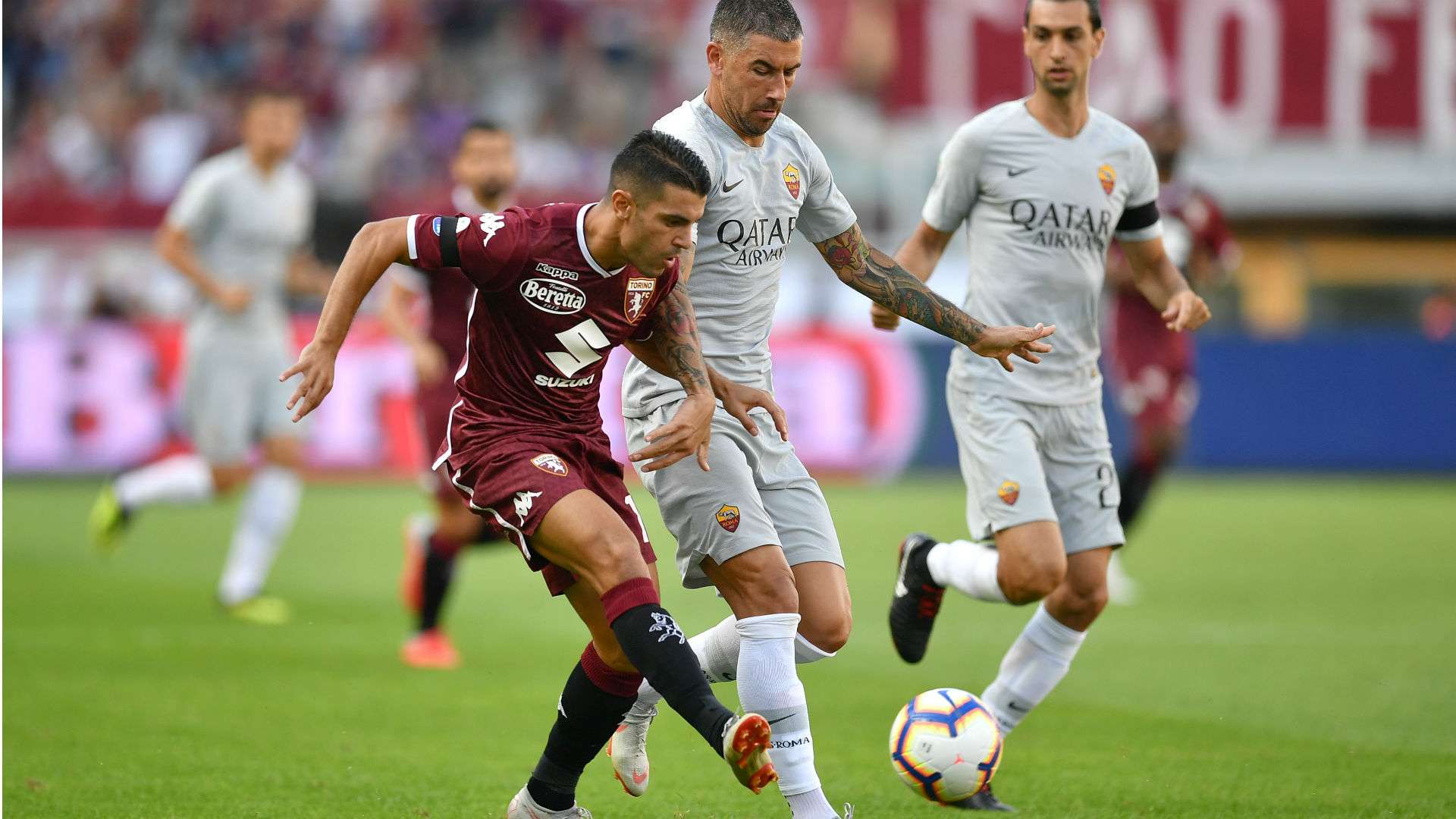 Iago Falque Kolarov Torino Roma Serie A