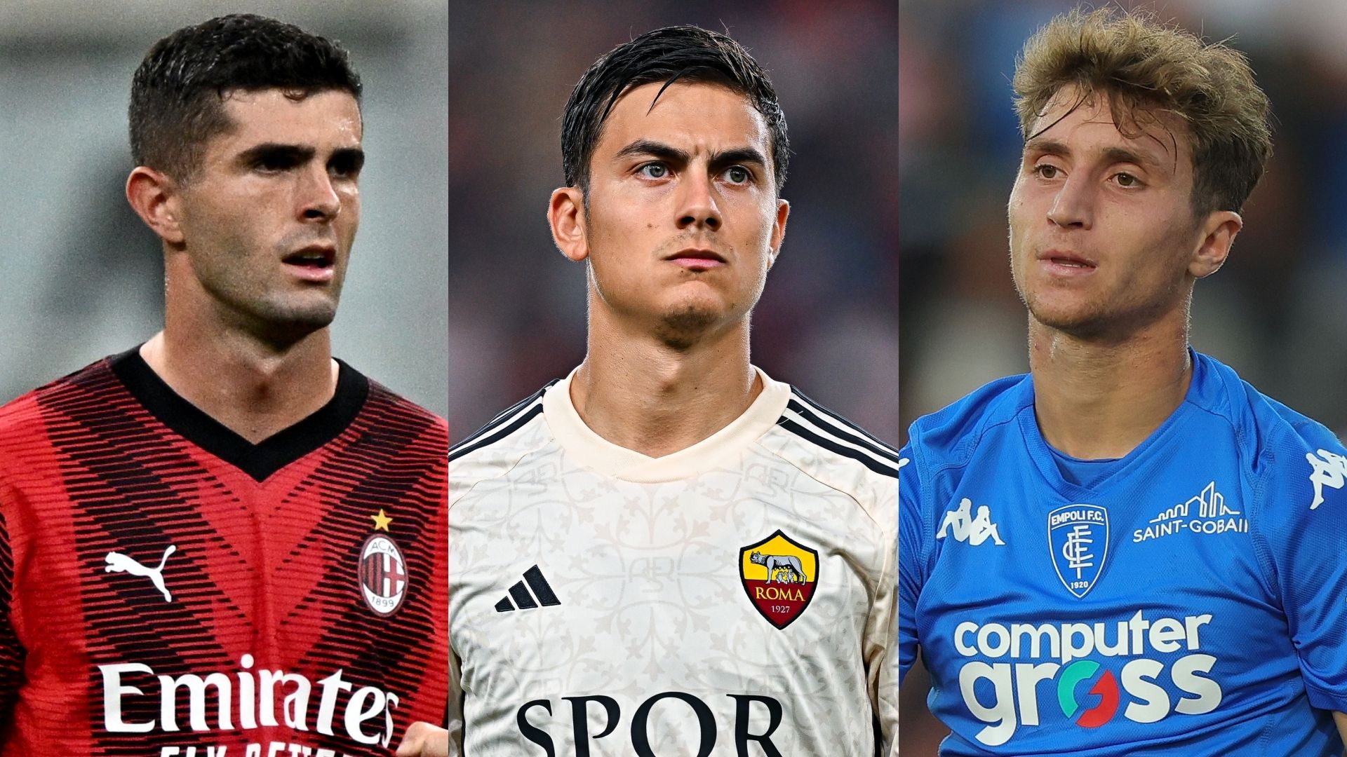 Pulisic Dybala Retegui