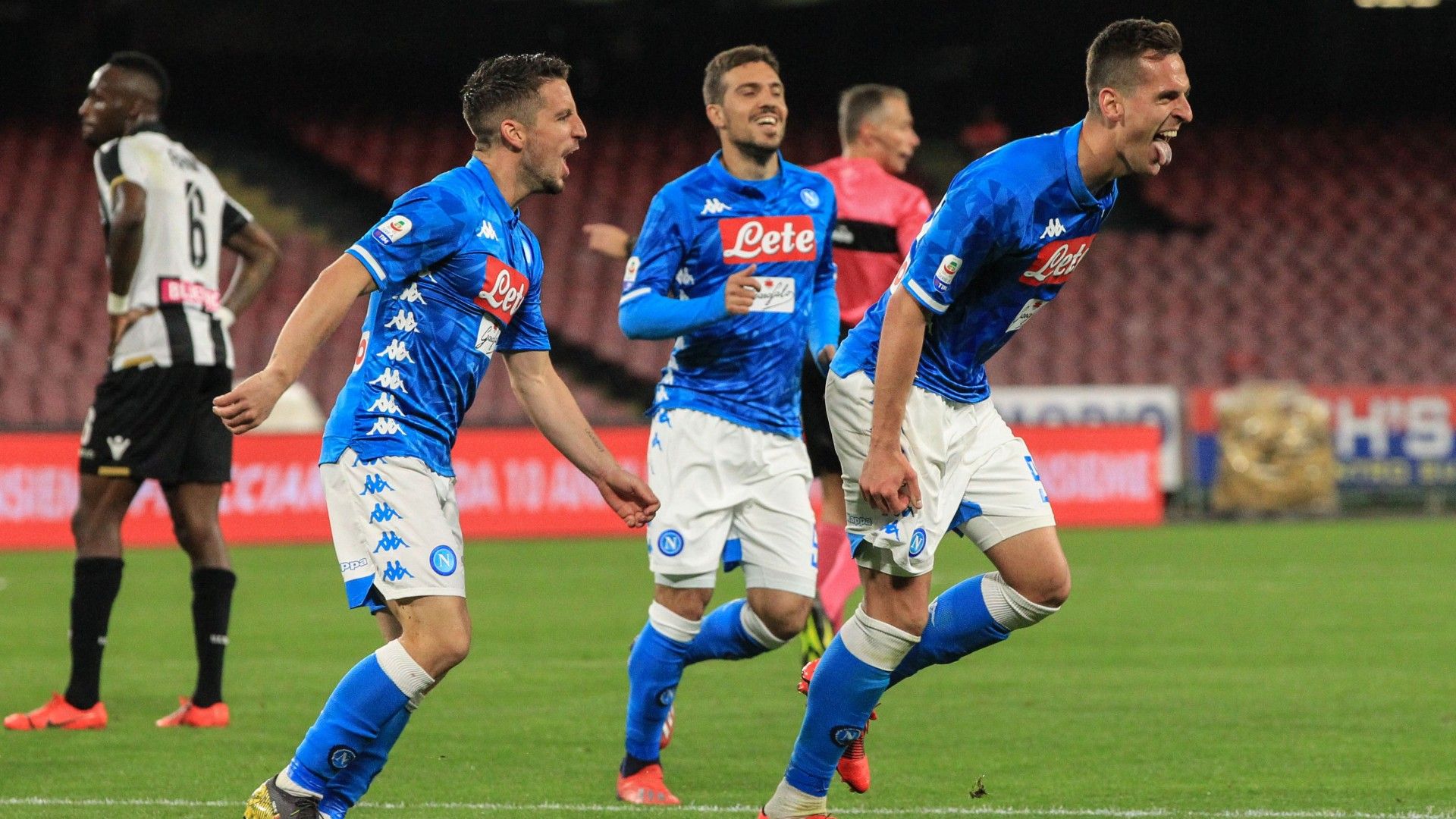 Milik Mertens - Napoli Udinese