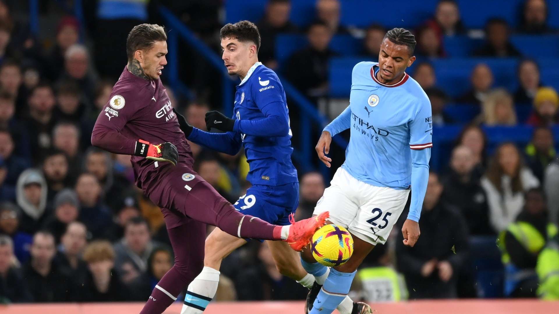 Kai Havertz Ederson Manchester City 2022-23