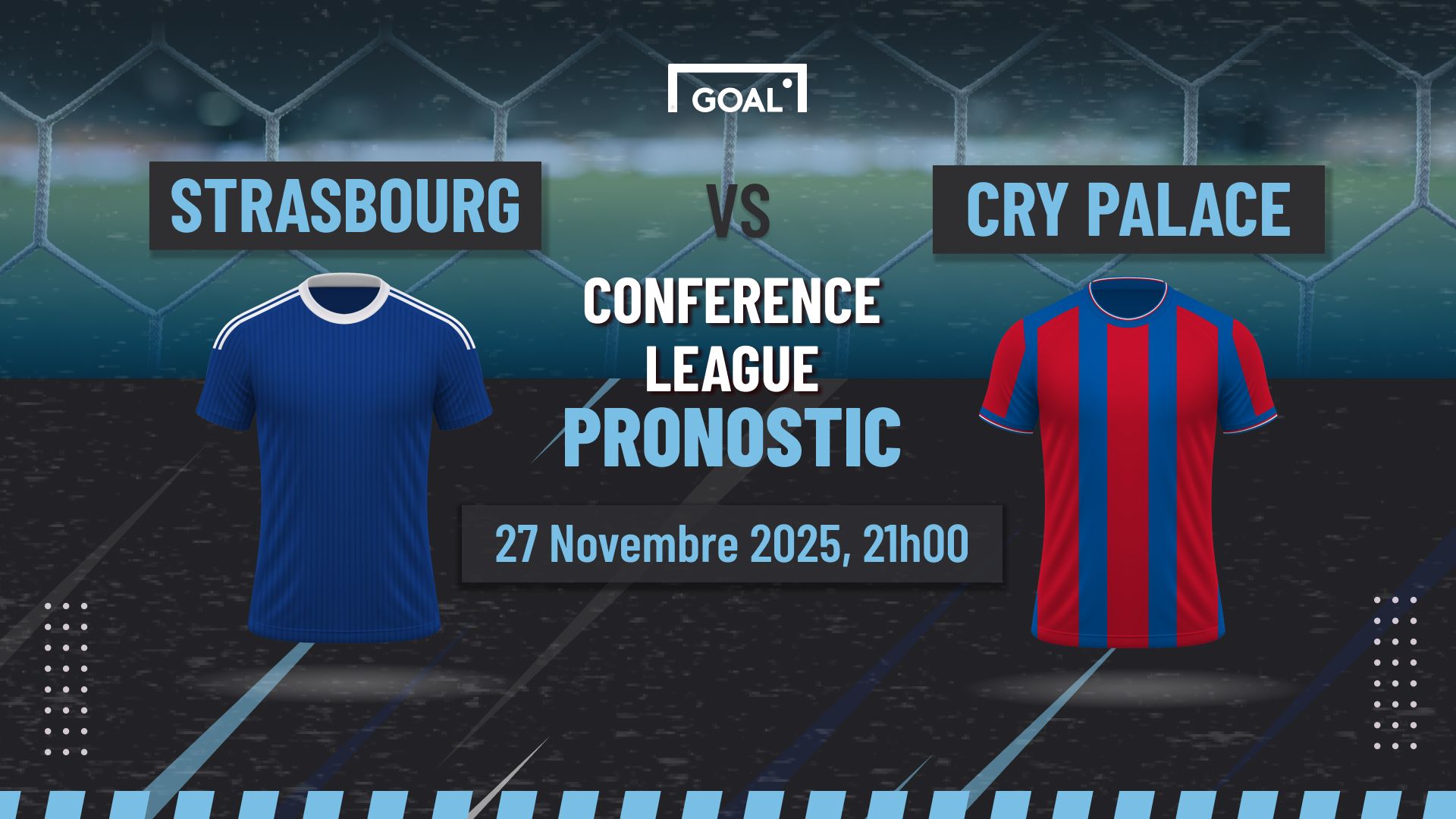 Pronostic Strasbourg vs Crystal Palace