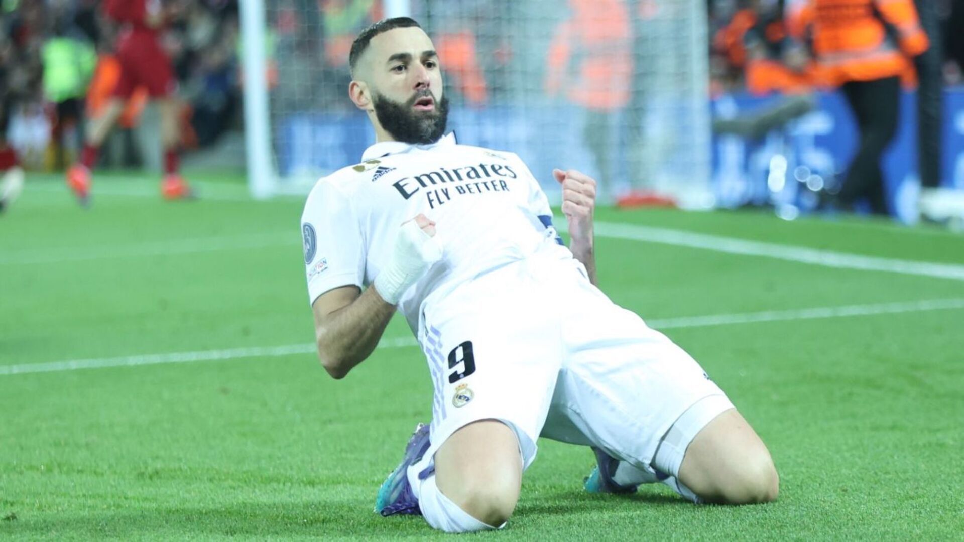 Benzema Liverpool Madrid 2022-23