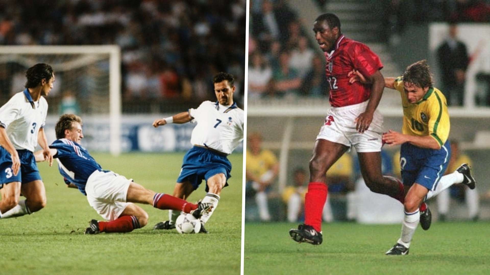 Italy France Brazil England 1997