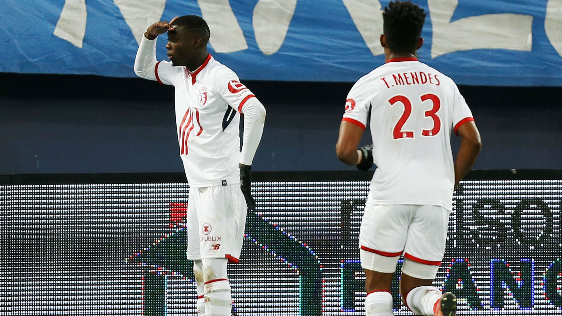 Nicolas Pepe Caen Lille Ligue 1 13012018