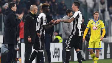 moise kean mario mandzukic juventus turin serie a