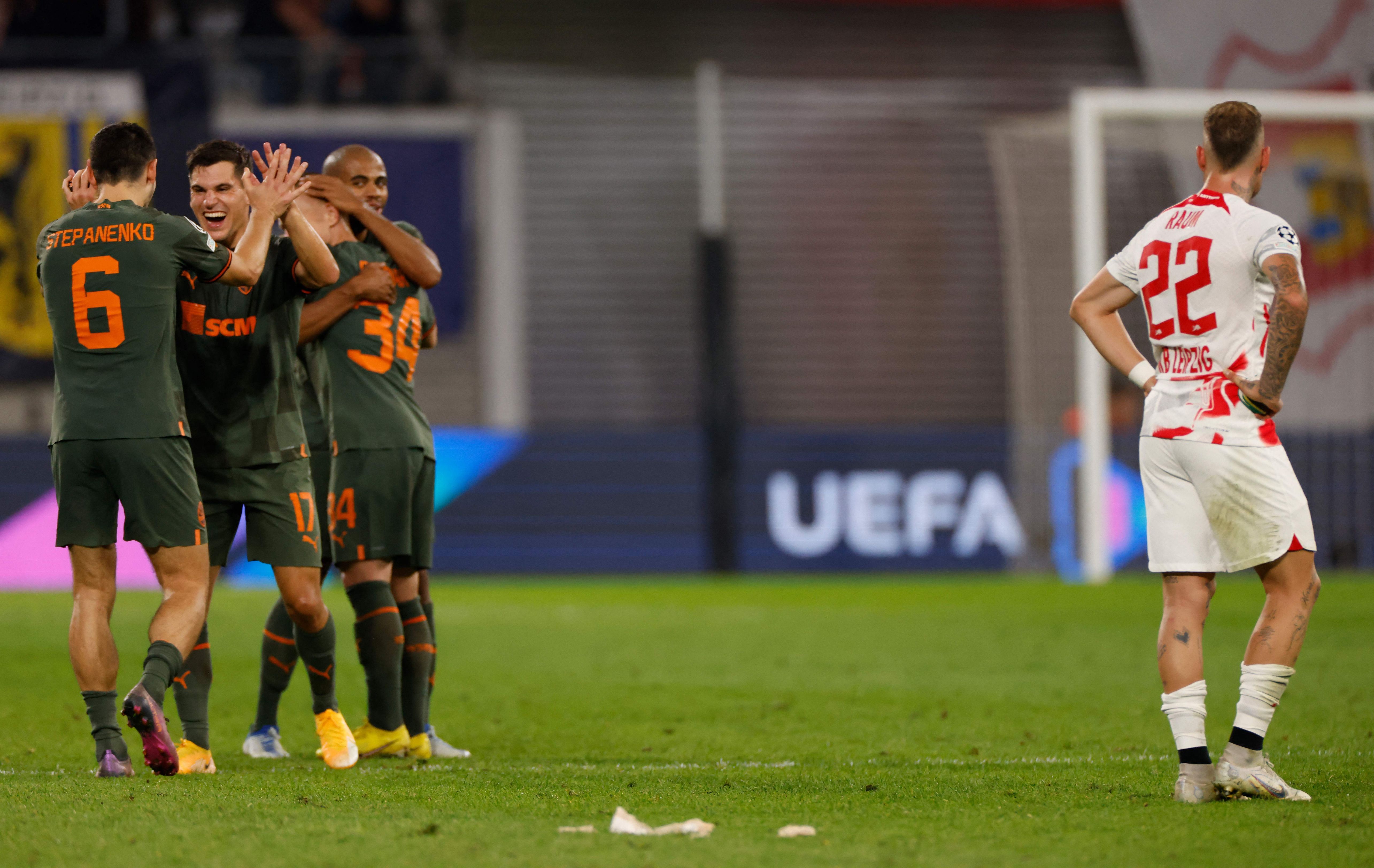 Leipzig vs Shakhtar UCL 2022