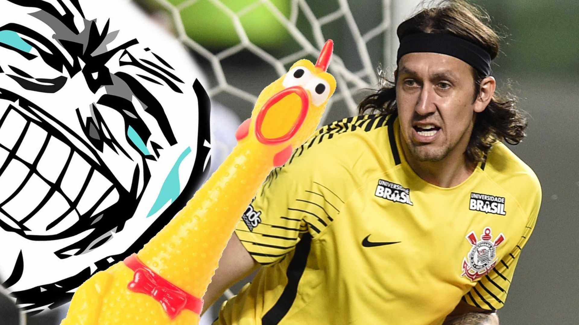 GFX Cássio Corinthians Fluminense 15 09 2019