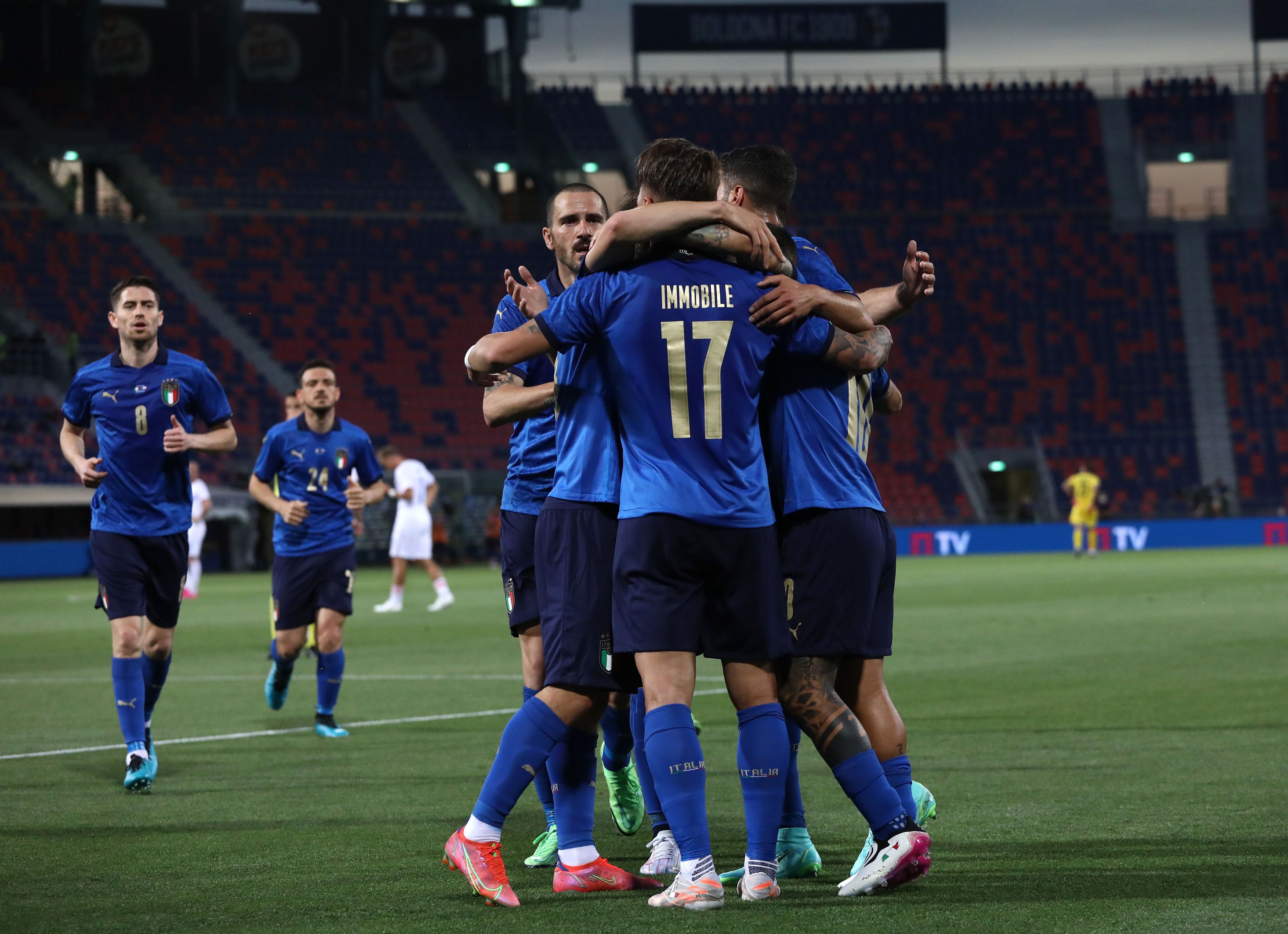 Italy vs Czech Republic. 06.04.2021
