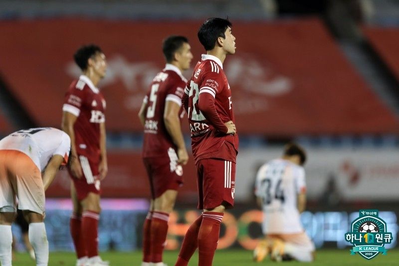 부산 좌절 패배