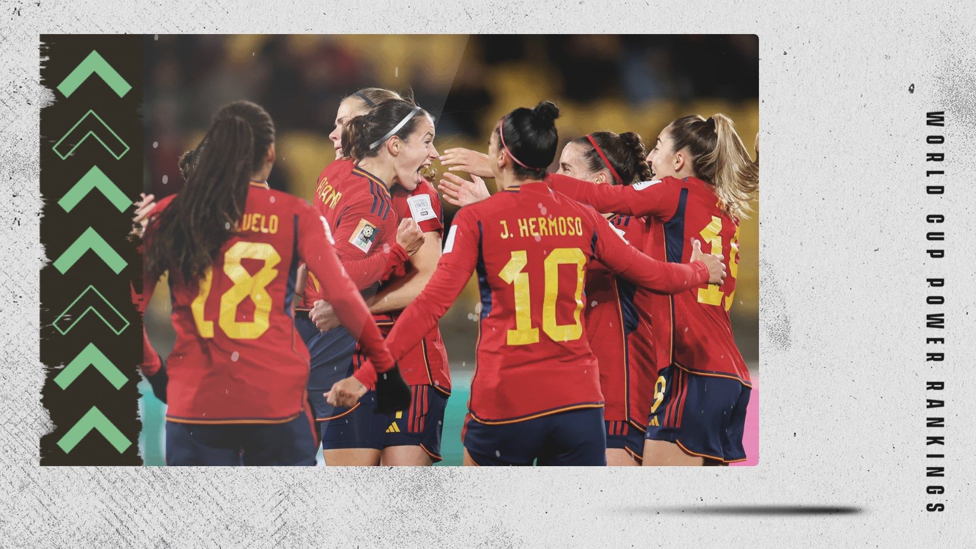 Spain World Cup power rankings up