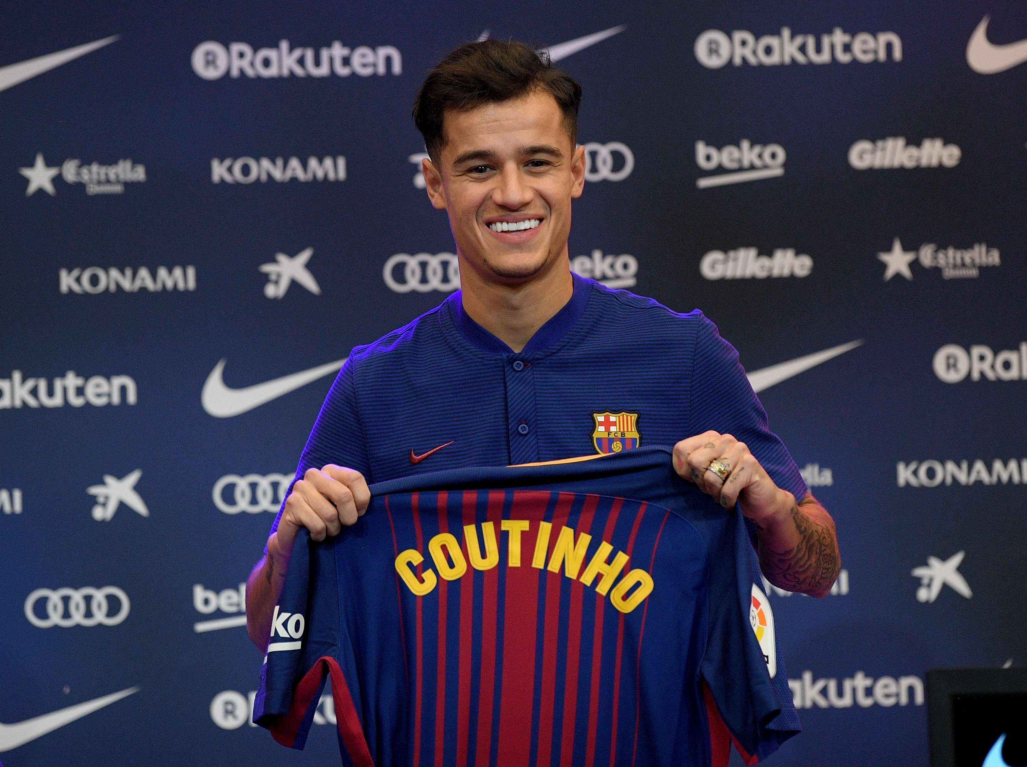 Coutinho Barcelona presentation