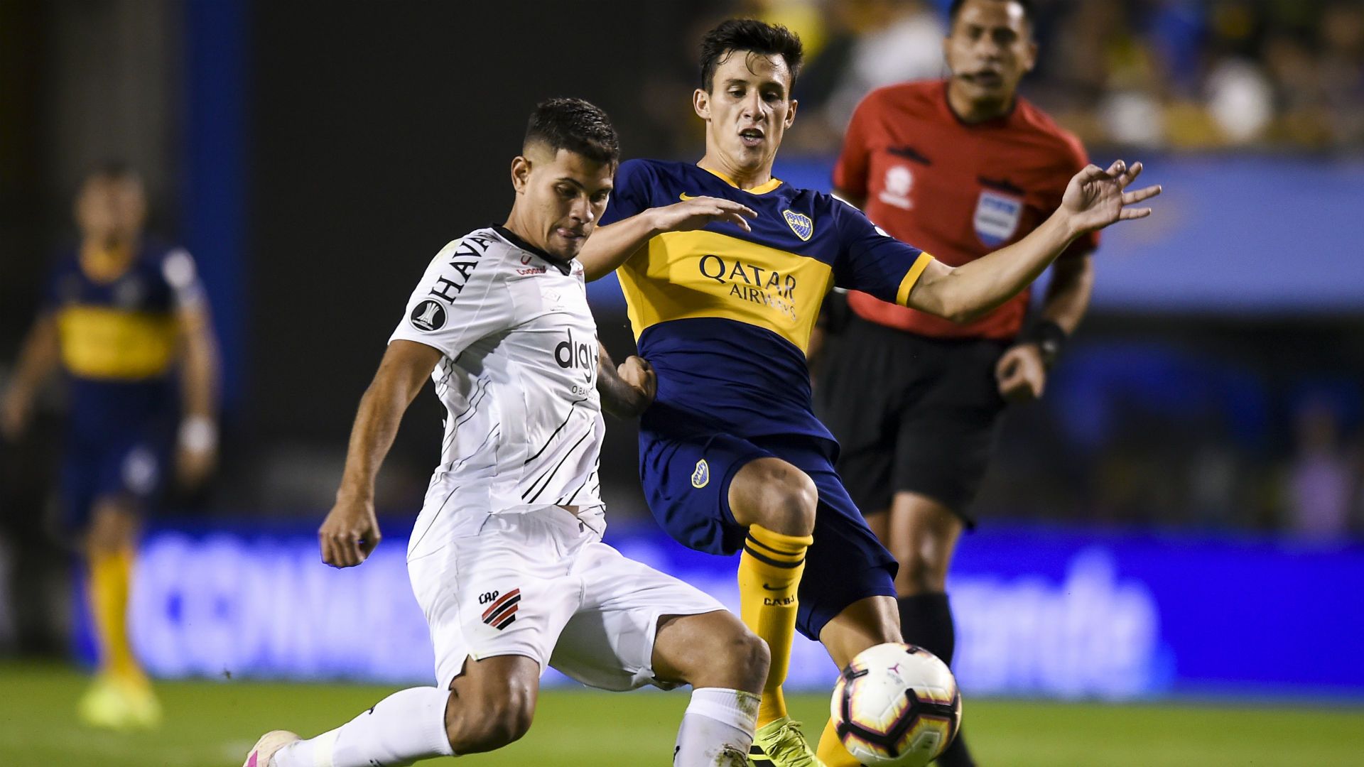 Guimaraes Capaldo Boca Athletico Paranaense Copa Libertadores 31072019
