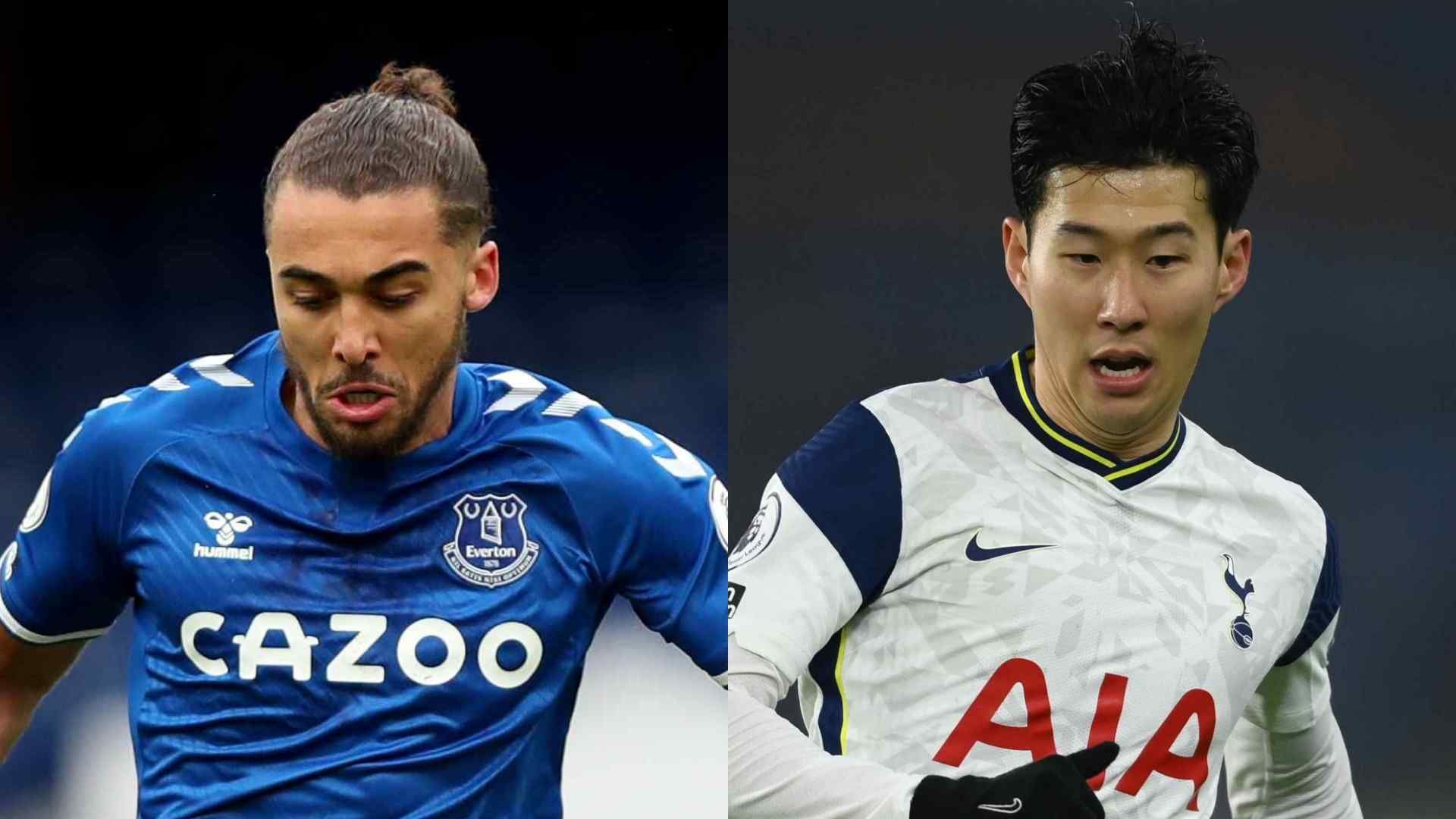 Calvert-Lewin Everton Son Heung-Min Tottenham 2020-21