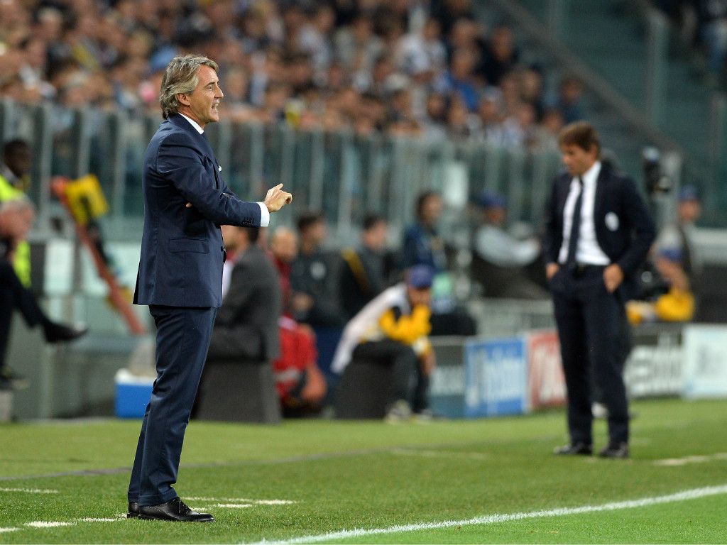 Roberto Mancini Galatasaray Antonio Conte Juventus UEFA Champions League 10022013
