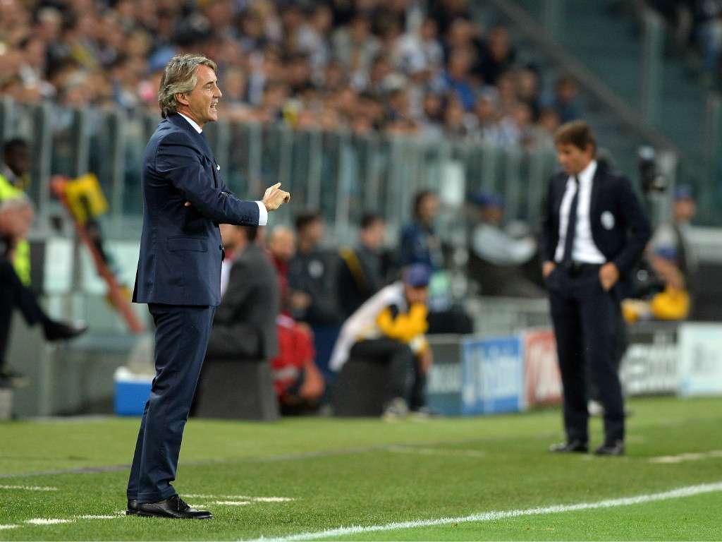 Roberto Mancini Galatasaray Antonio Conte Juventus UEFA Champions League 10022013
