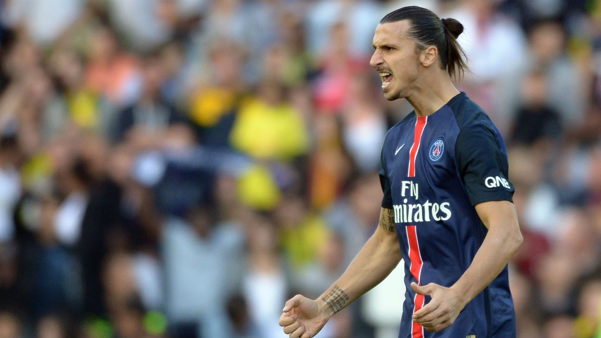 Zlatan Ibrahimovic Nantes PSG 09262015
