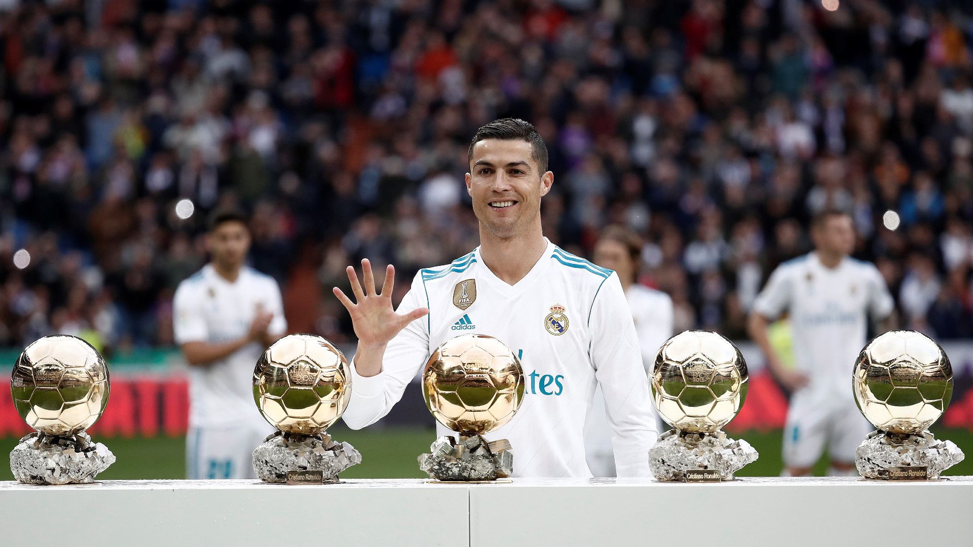 Cristiano Rolando fünf Ballon d'Or 2018