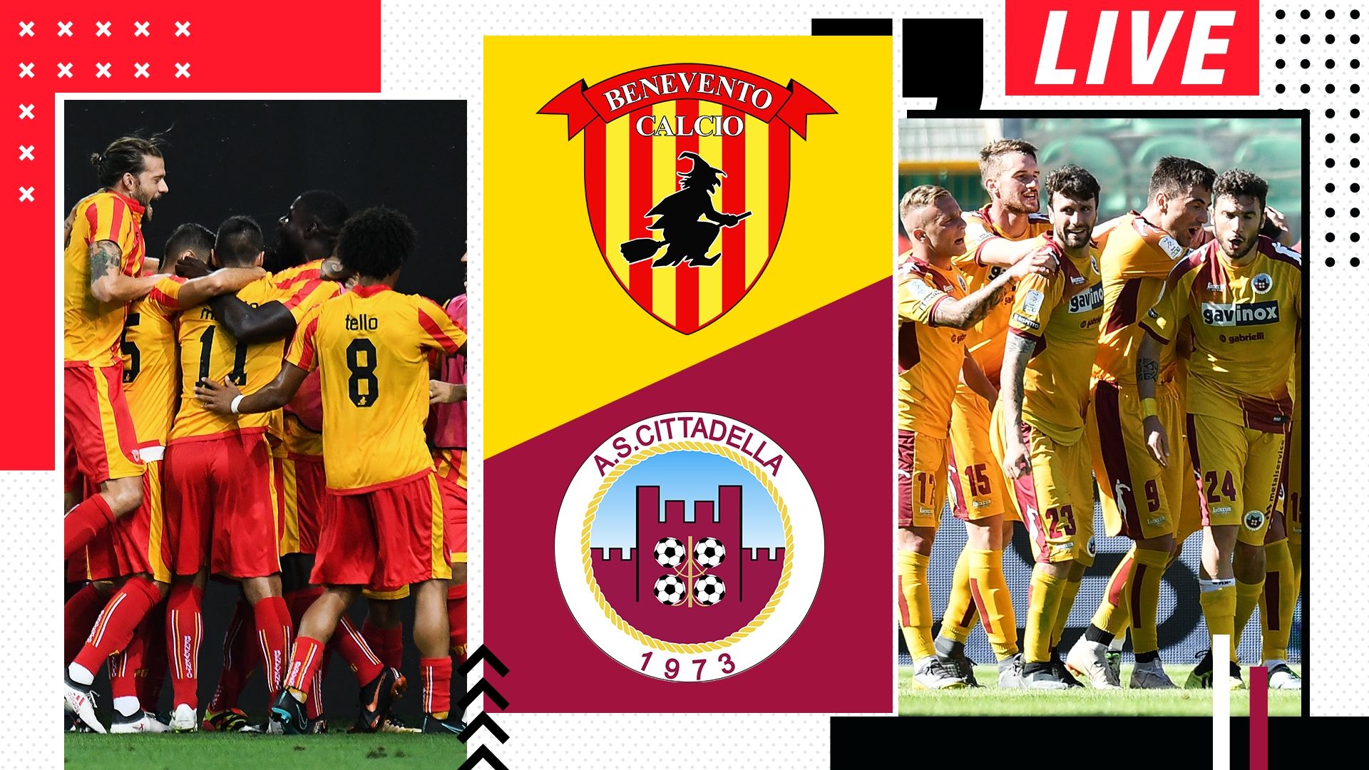 Diretta Benvento-Cittadella