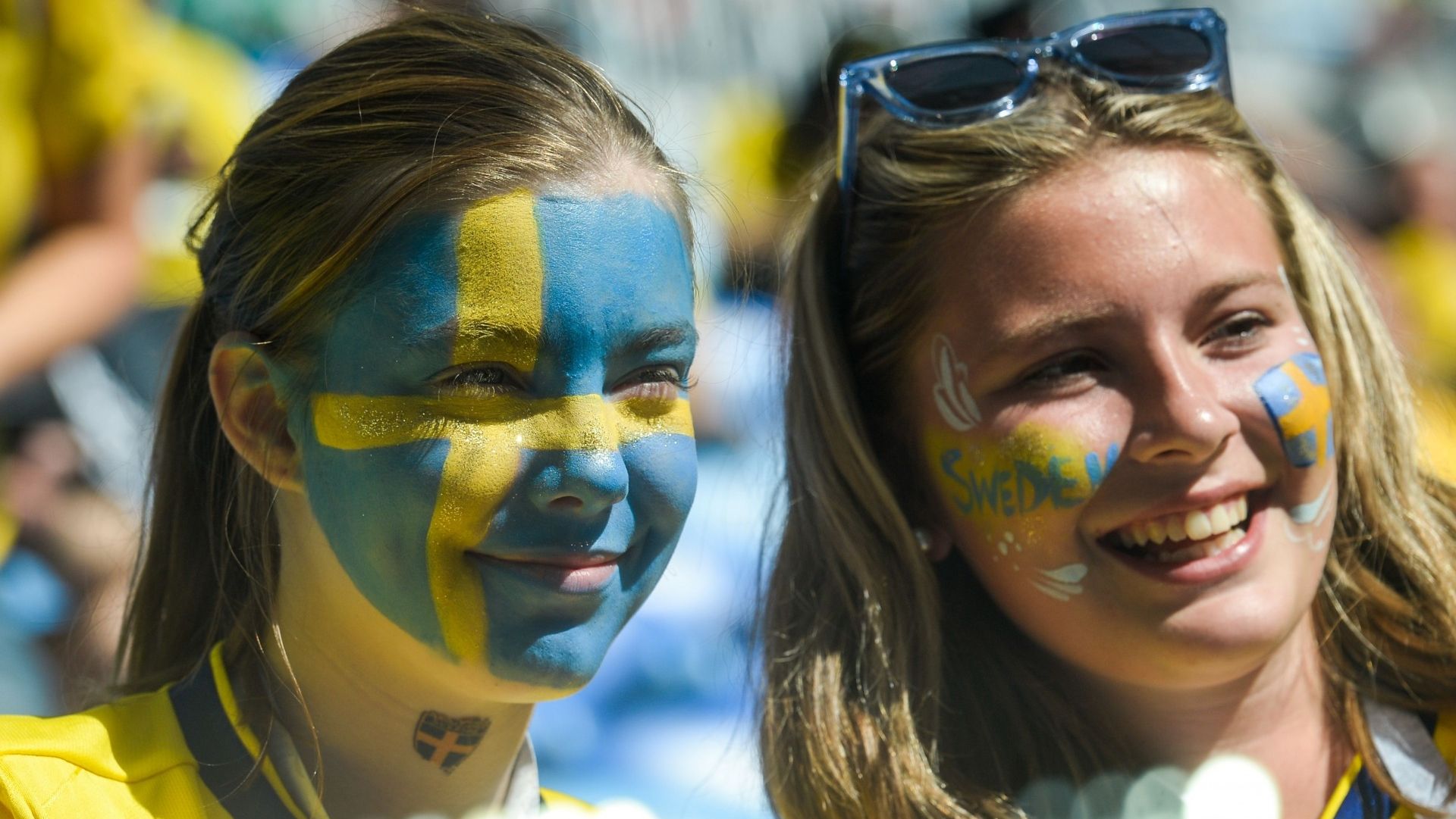 美女サポワールドカップ_スウェーデンvsスイス_スウェーデン1