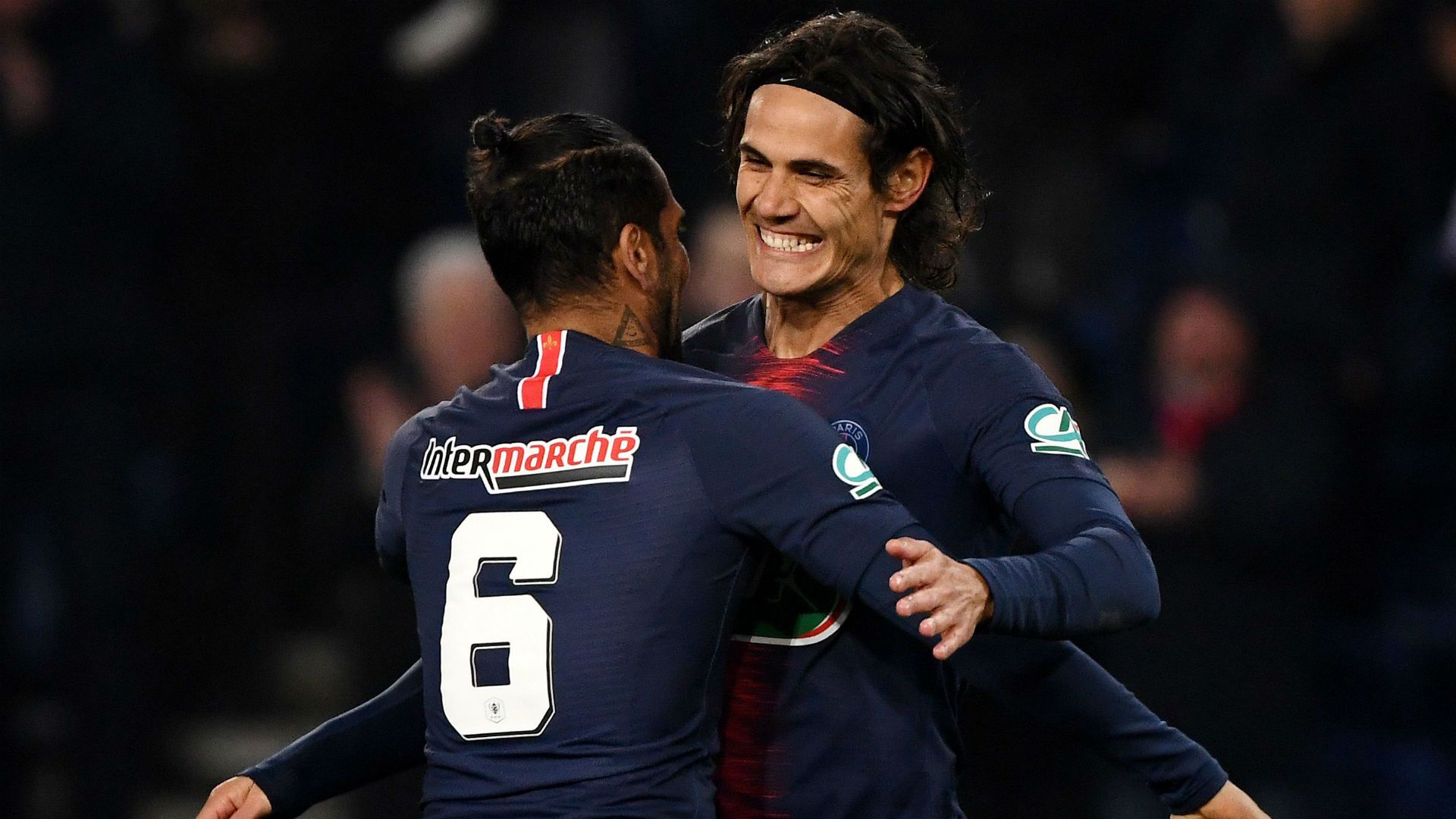 Edinson Cavani PSG Strasbourg Coupe de France 23012019