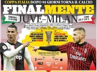 Newspapers 12 June embed only Gazzetta